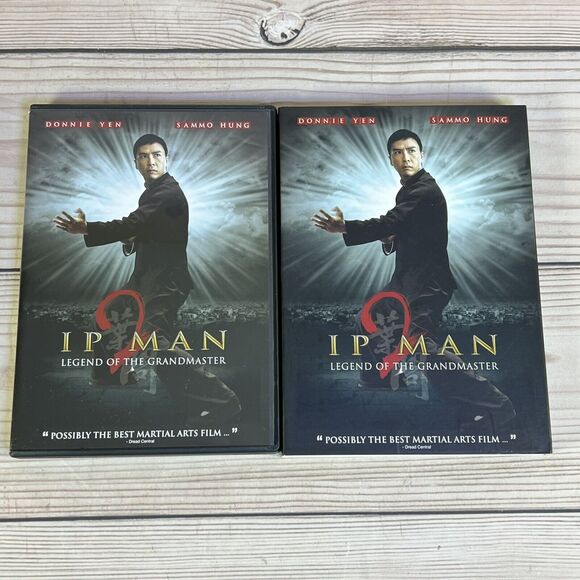 IP Man 1 & 2 DVD Donnie Yen Import Movie w/Slipcover Case Cantonese/Chinese VG - Picture 5 of 13